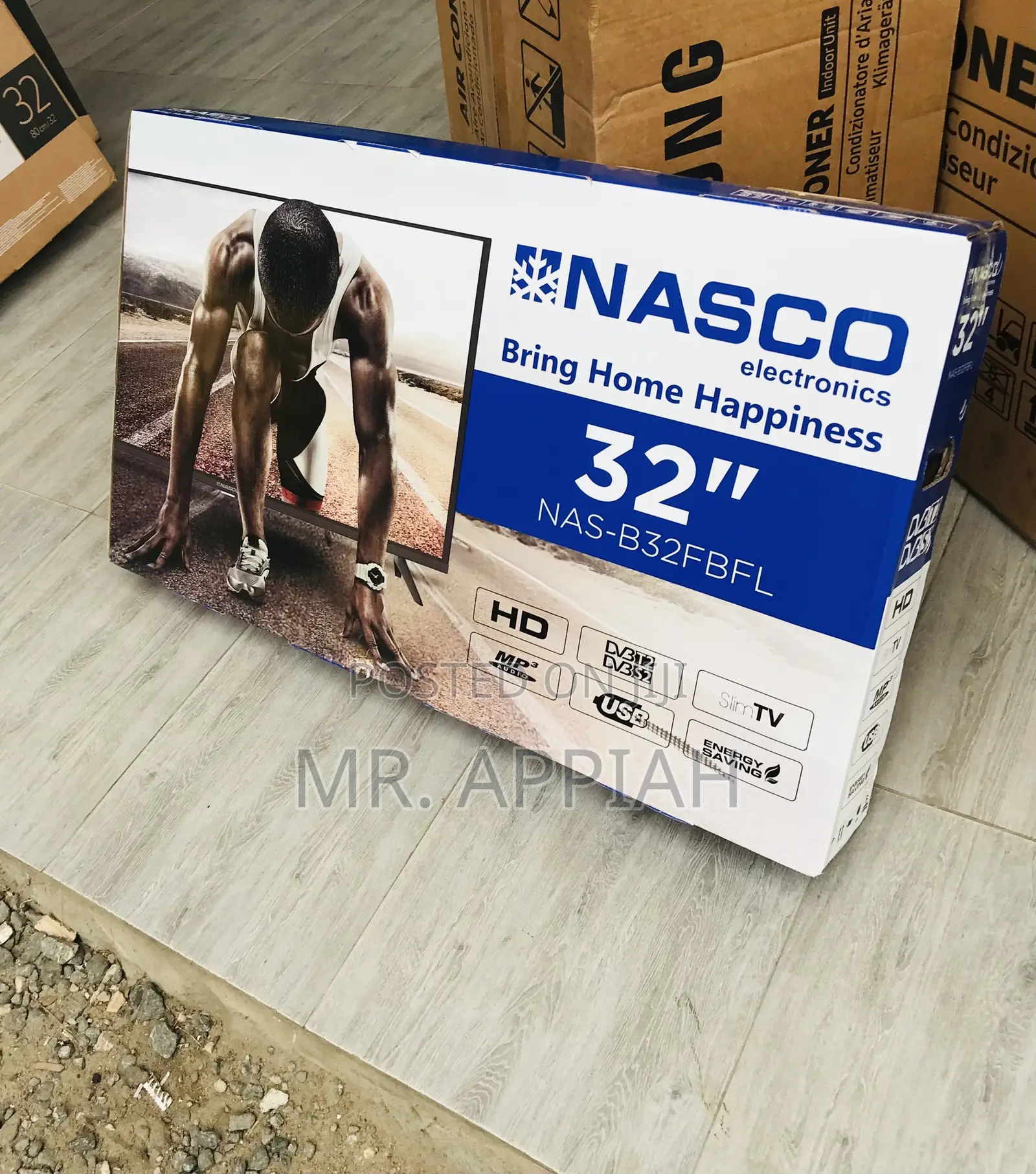 Check Out Quality Nasco 32” Full HD Satellite Television.