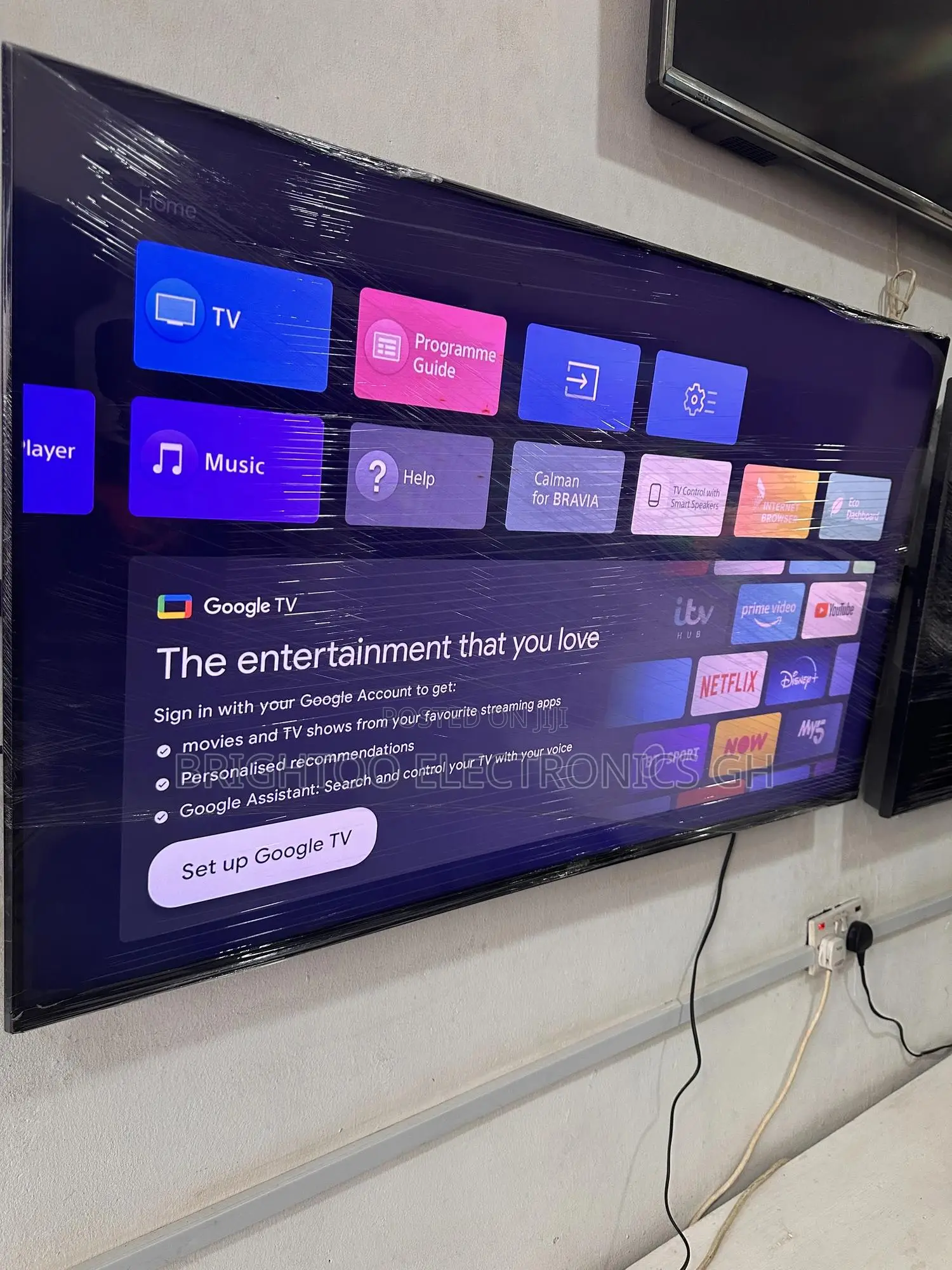 Sony 55inches Full Digital Satellite Ultra Hd Led Smart