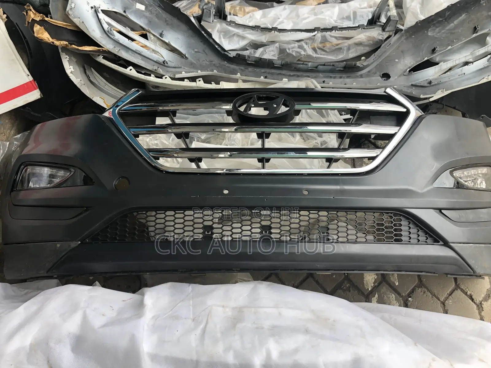 Tucson 2016 2017 Complete Front Bumper