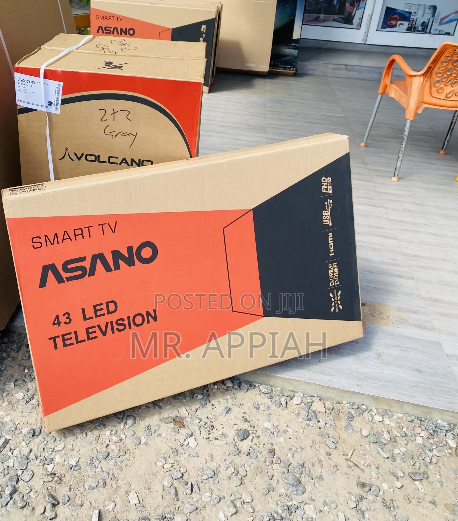 Check Out Original Asano 43 Inch Smart Digital Television.