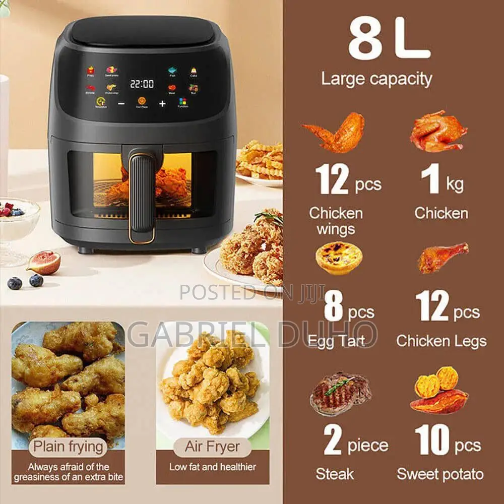 8L Silver Crest Airfryer