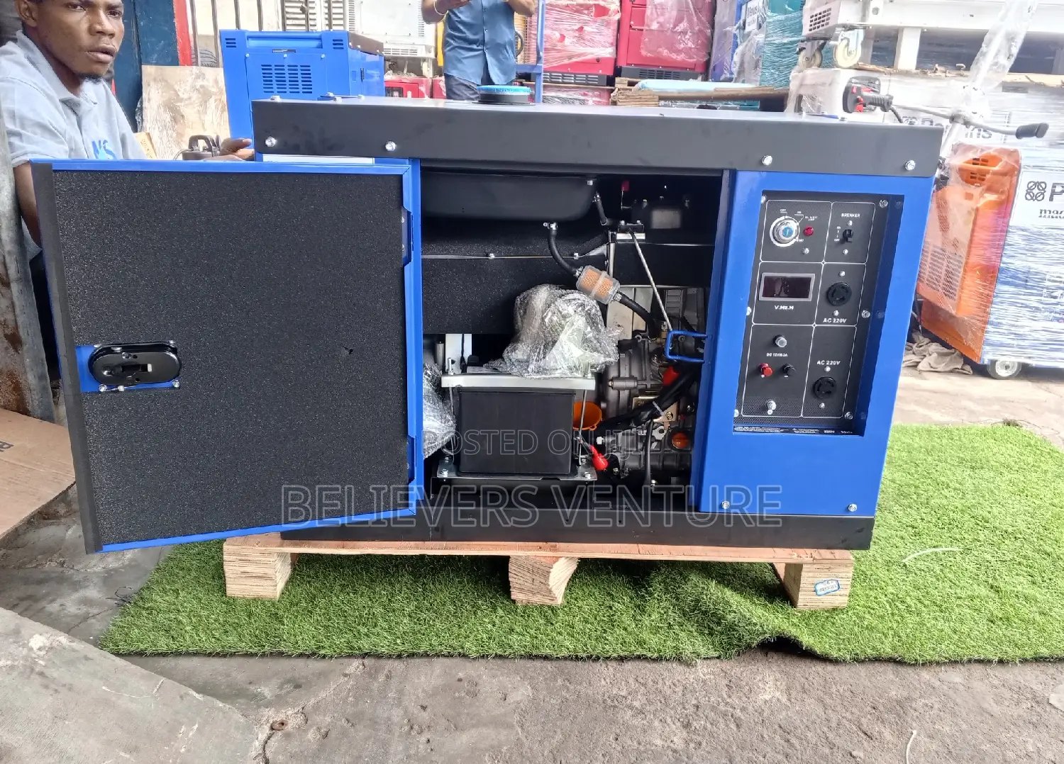 Affordable 16500w Perkins Geneset Keystart Silent Diesel