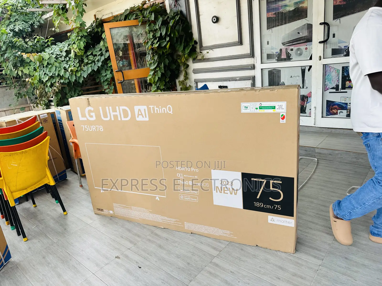 Real Display Uhd Smart Lg 75”Ur78000
