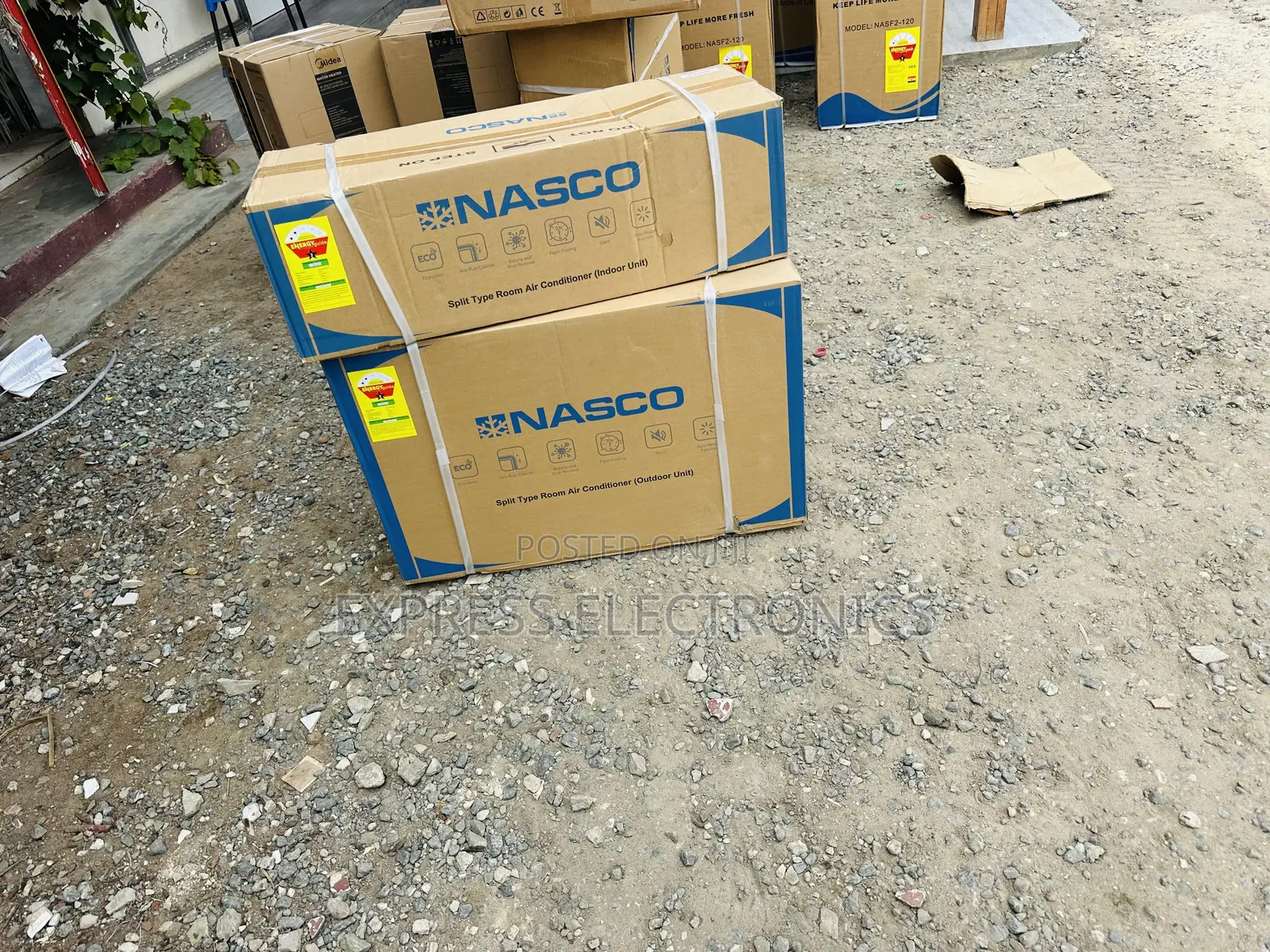 Call and Order Nasco 1.5hp Split R410 Gas White Air Con