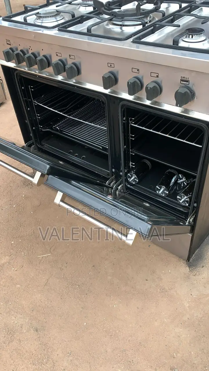 5 Burners Gas Cooking Stainless Stove