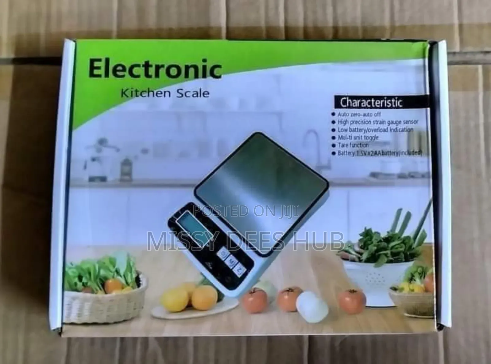 Stainless Steel Electronic Kitchen Scale