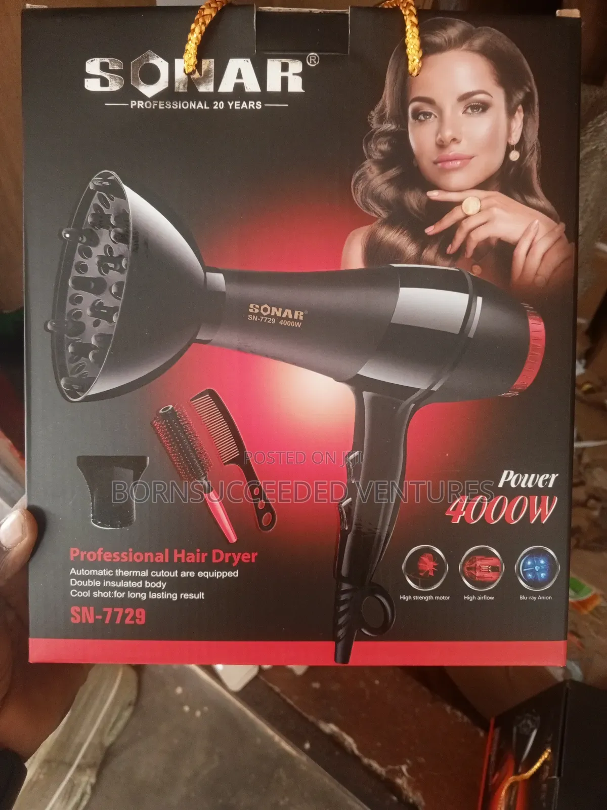 Professional Hair Dryer 4000watts