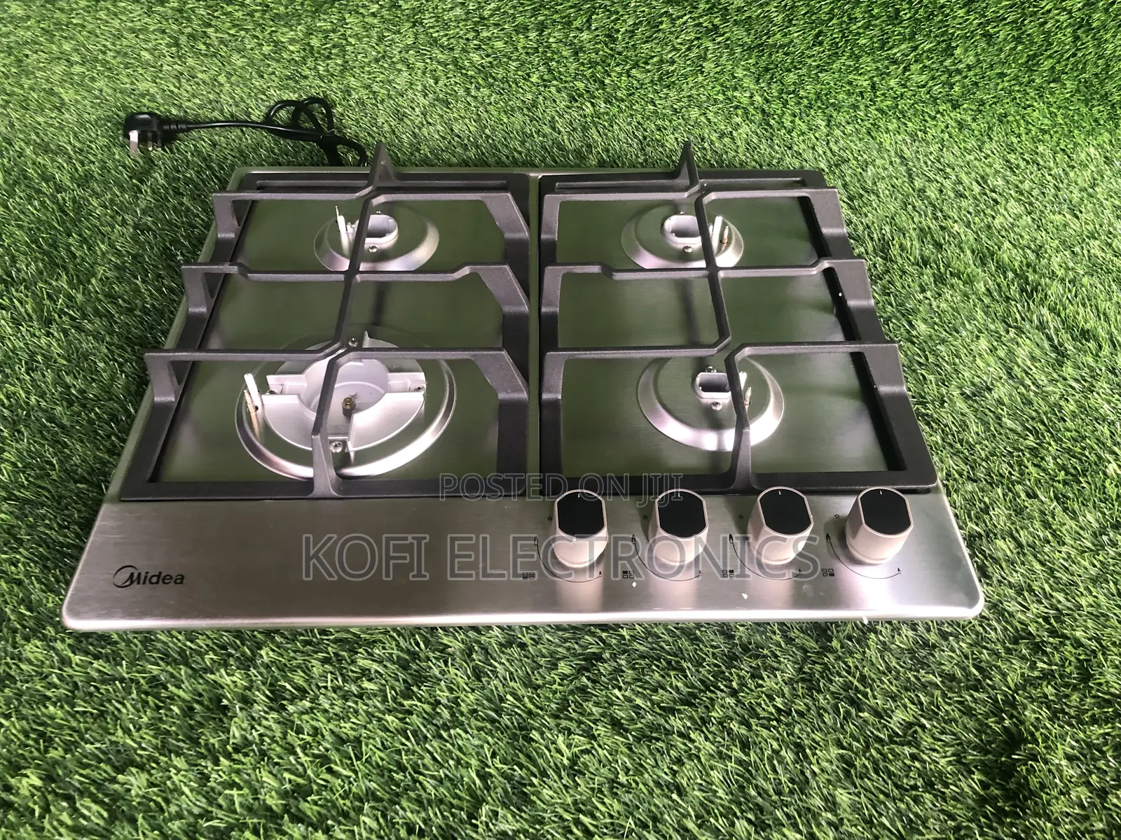Easy Cleaning Midea 60G40ME 60x51cm 4 Burner Gas Hob