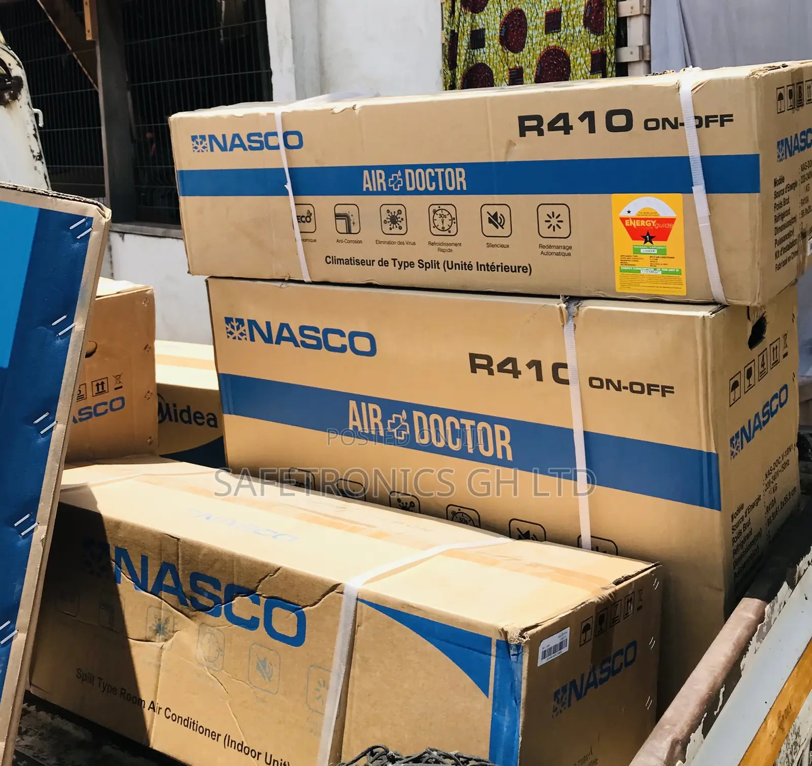 Lastest Nasco 2.0hp Air Doctor R410 White Gas AC 