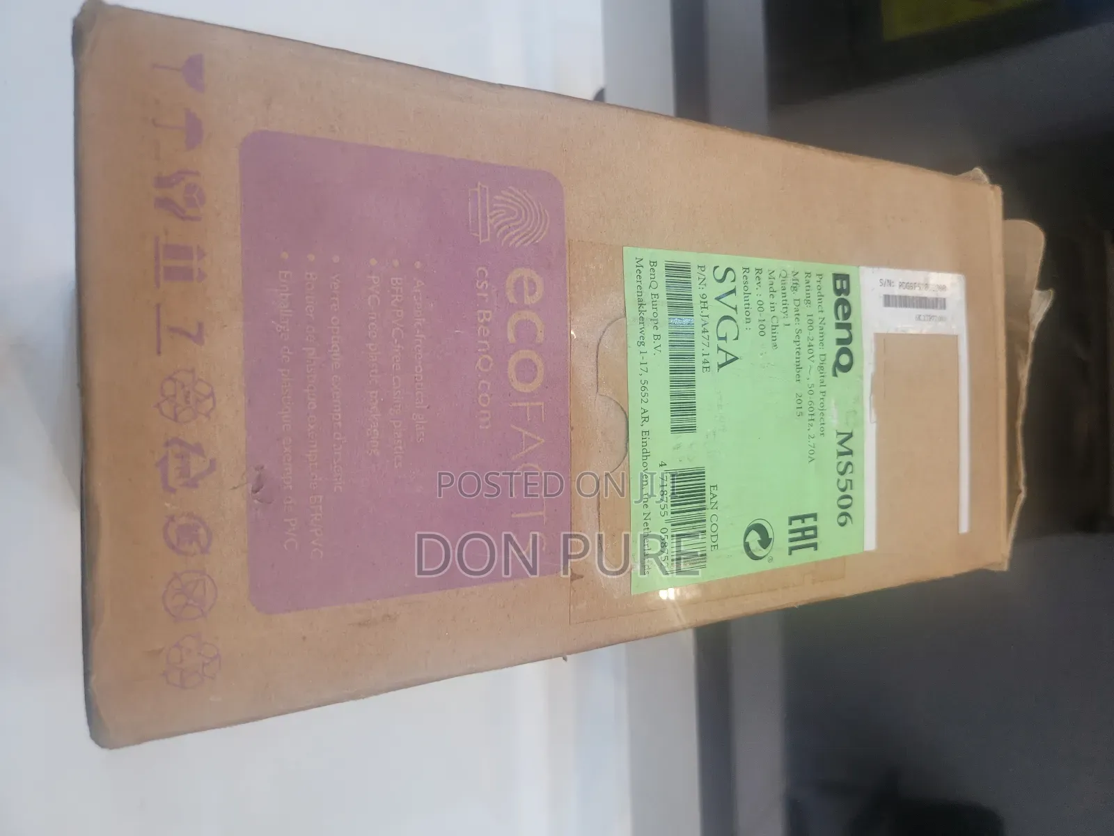 New Benq 4000 Lumen Projector