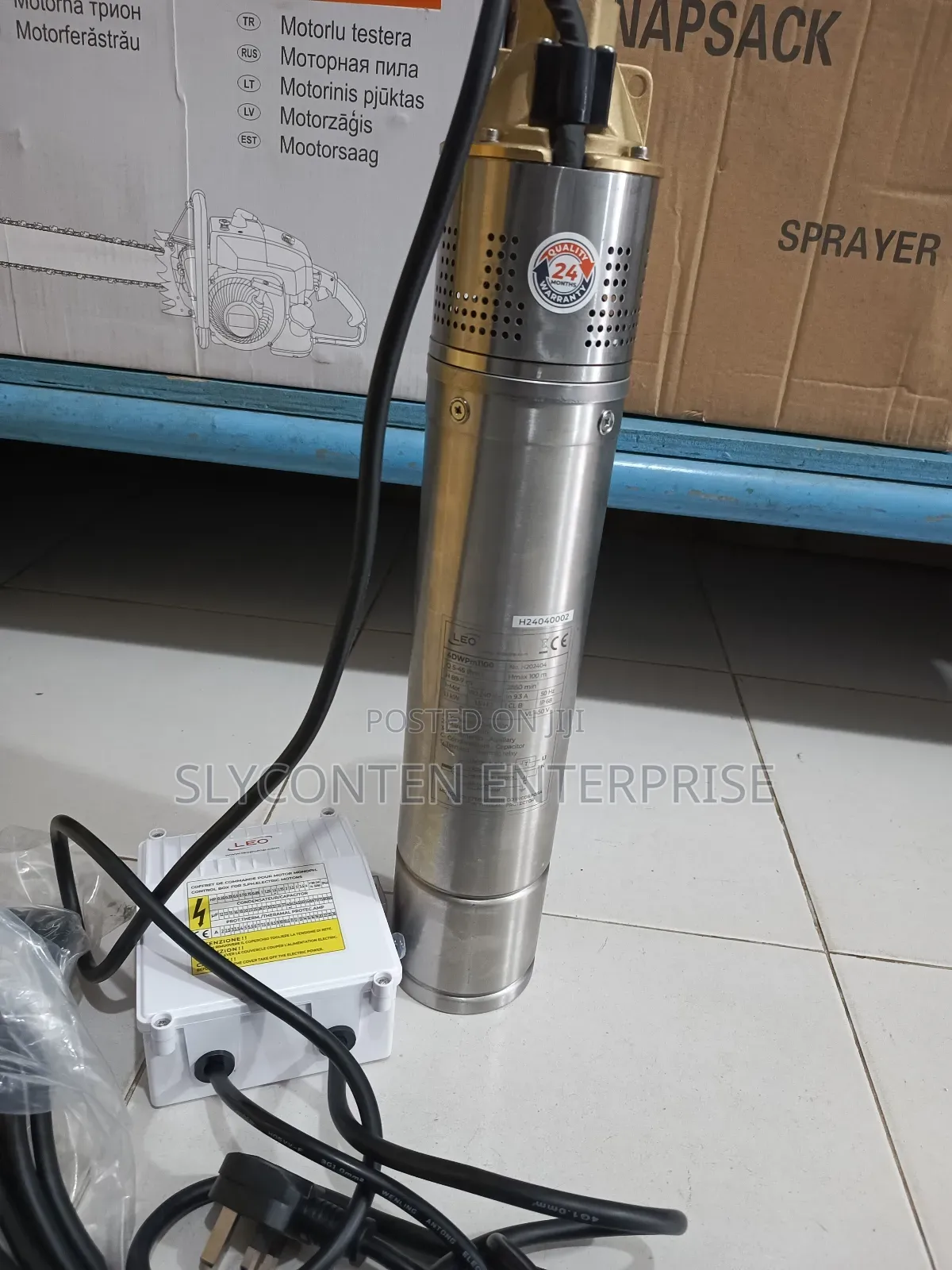 1.5hp Short Head Submersible Pump