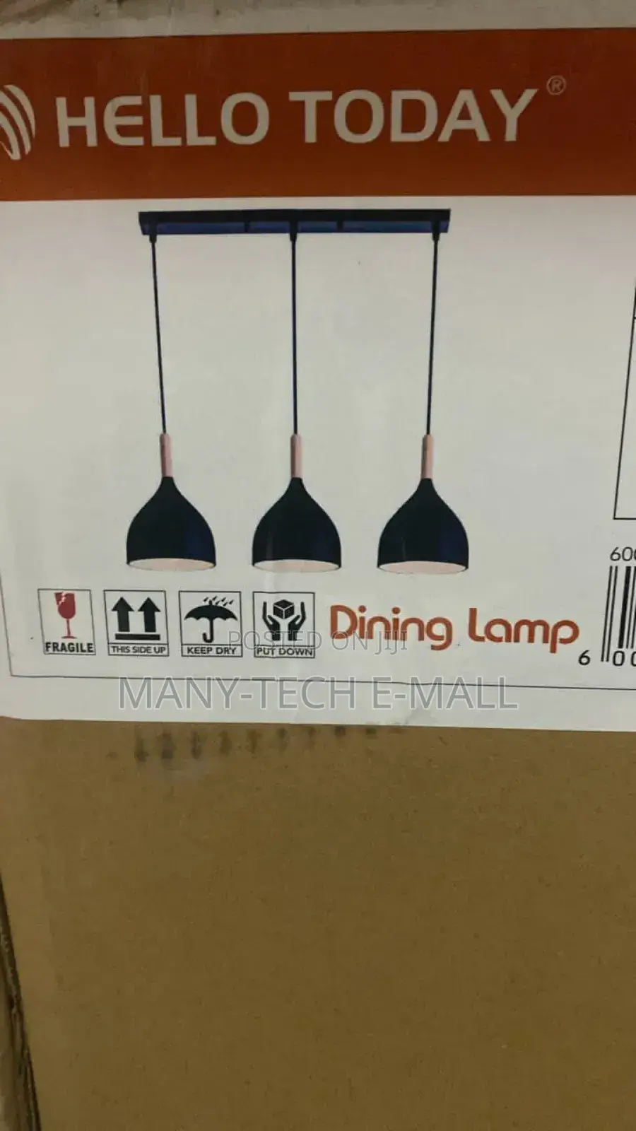 3 in 1 Dining Lamp Light.