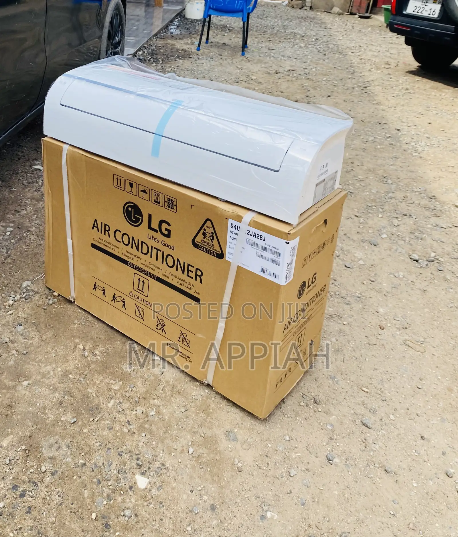 Quality LG 2.5hp Dual Inverter Electric Ac(White).