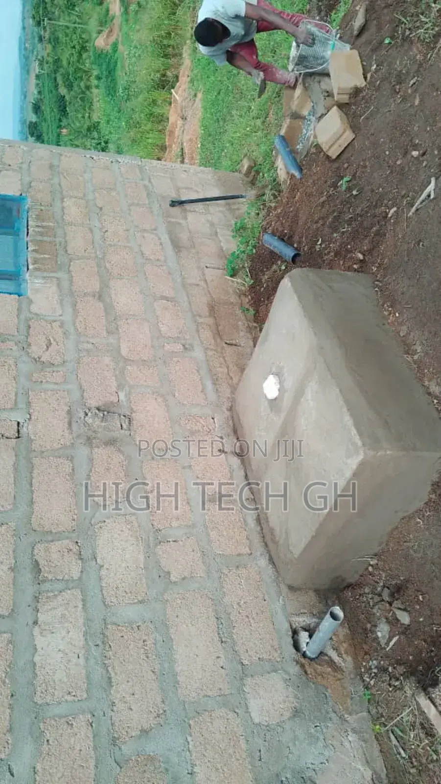 Bio Fill//Biogas Toilet/Bio Digester Toilet Facility