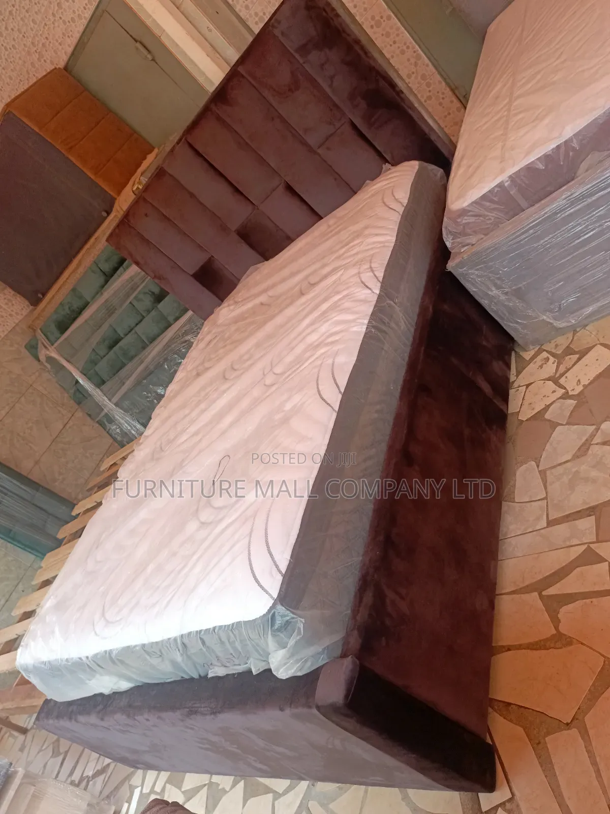 Cofe Queens Frame With Mattress Available as Seen. 60x80