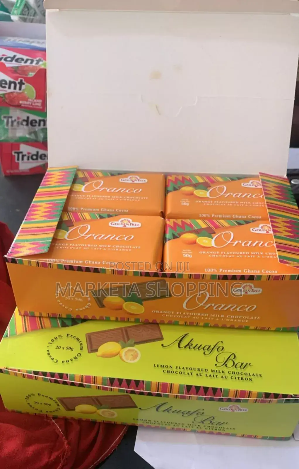 Golden Tree Chocolate Oranco 50gx20