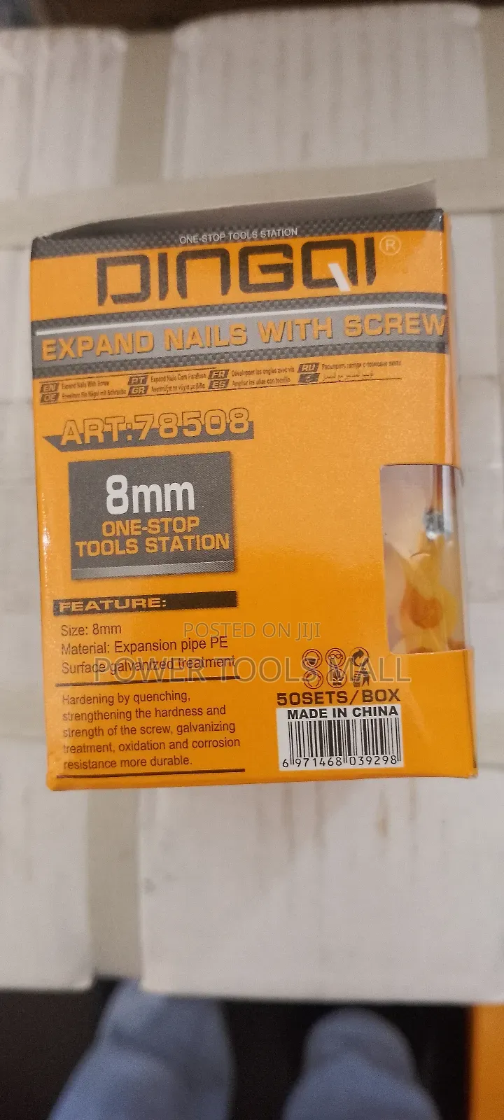 Dingqi Expand Nails With Screw