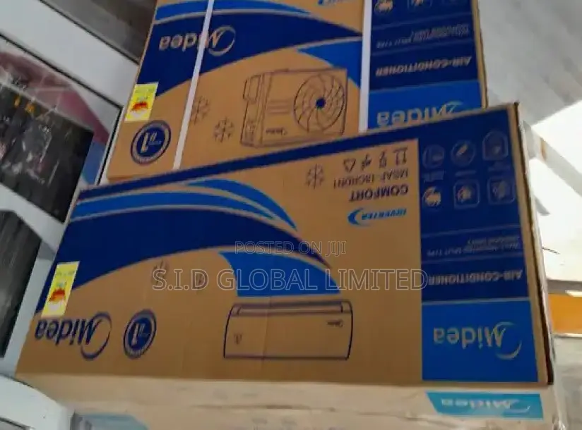 Glaring MIDEA-SPLIT-INVERTER-R410-UNICOOL-1.5HP-AC