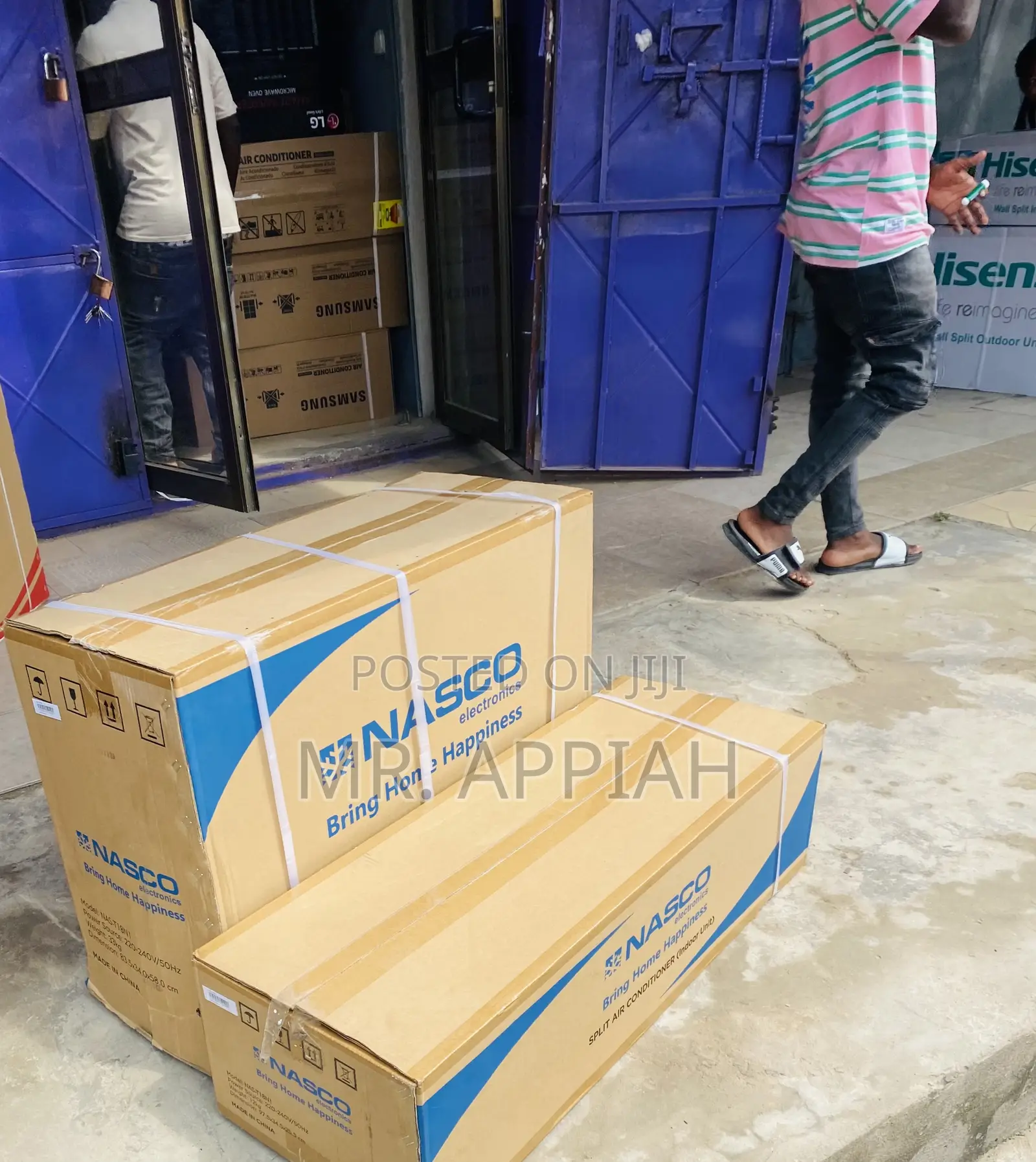 Affordable Nasco 2.0hp R410 Gas Non Inverter Electric Ac.