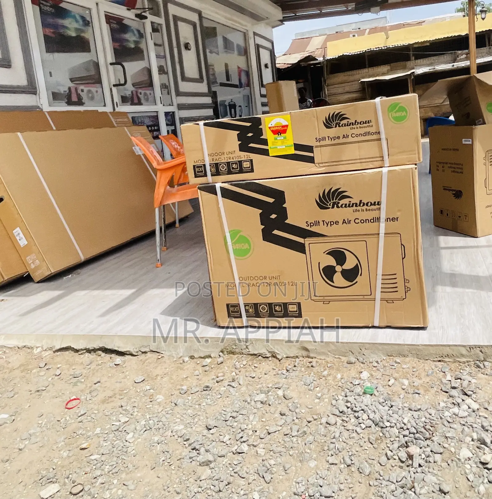 Brand New Rainbow 1.5hp R410 Split Non Inverter Ac.