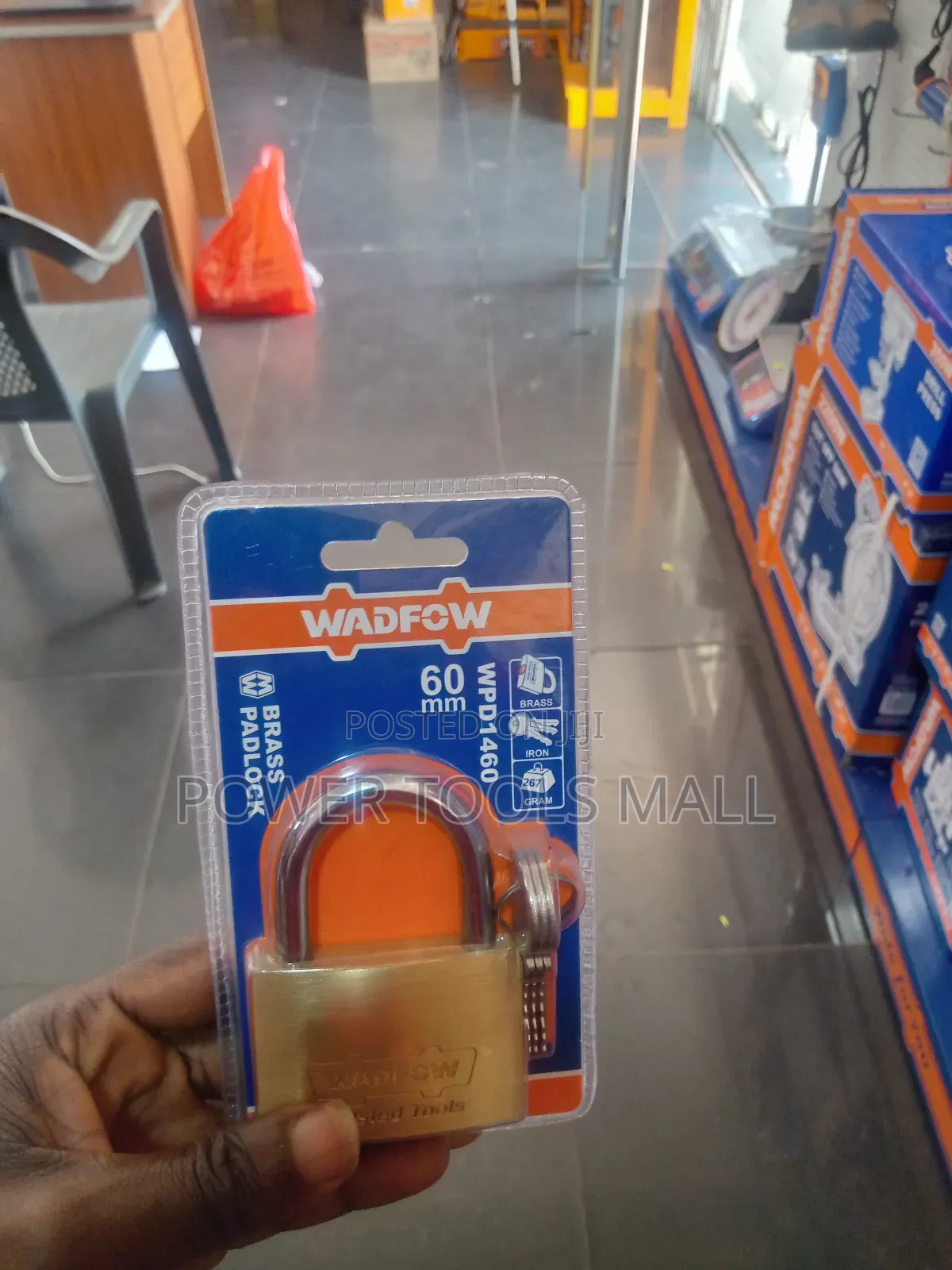 Wadfow Brass Padlock