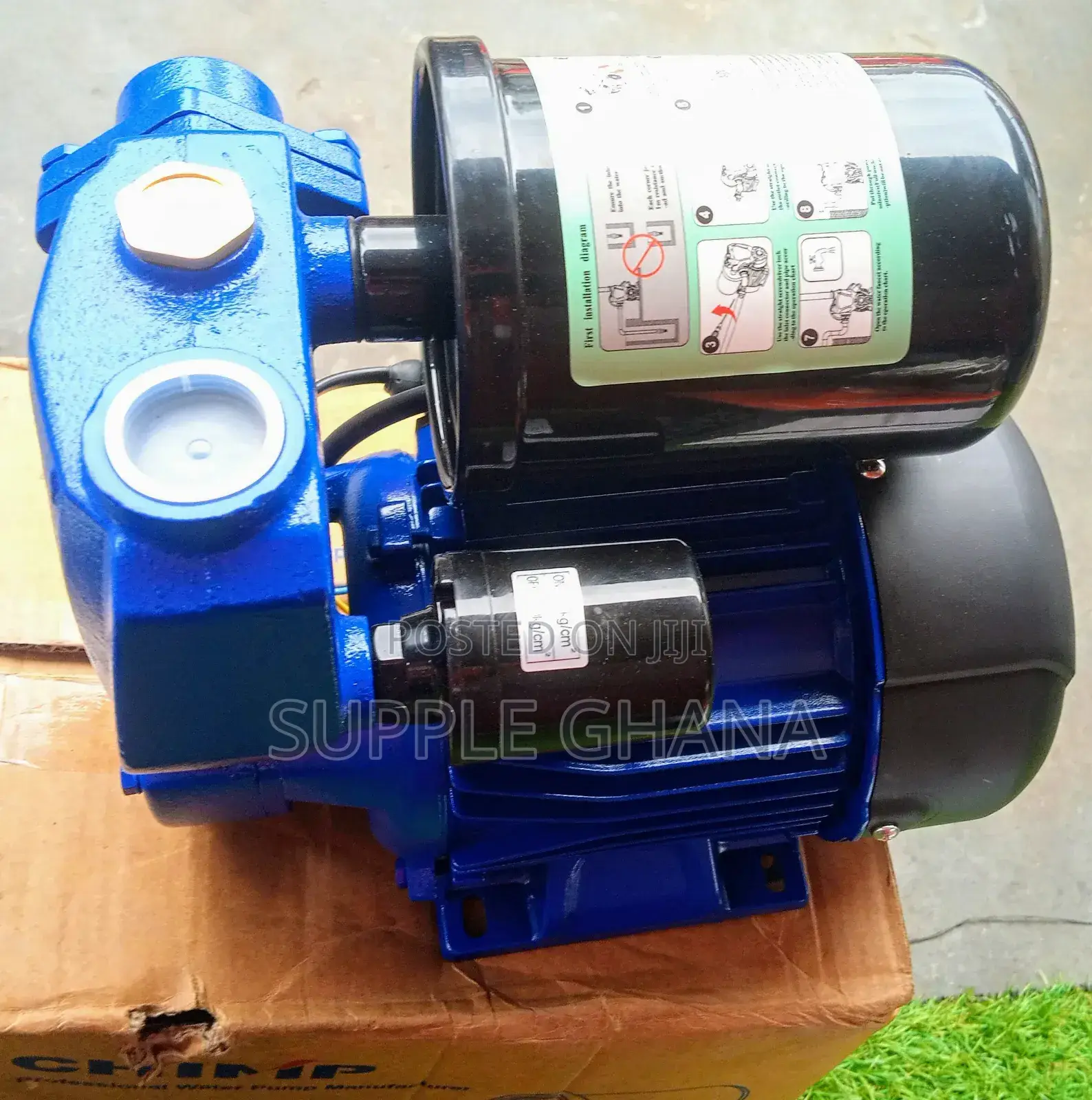 CHIMP Professional 1.5hp Professional Water Pump Stainless