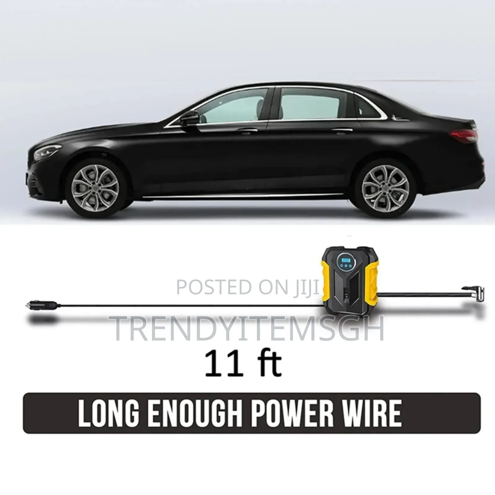 Portable Tire Inflator Air Compressor Car Pump