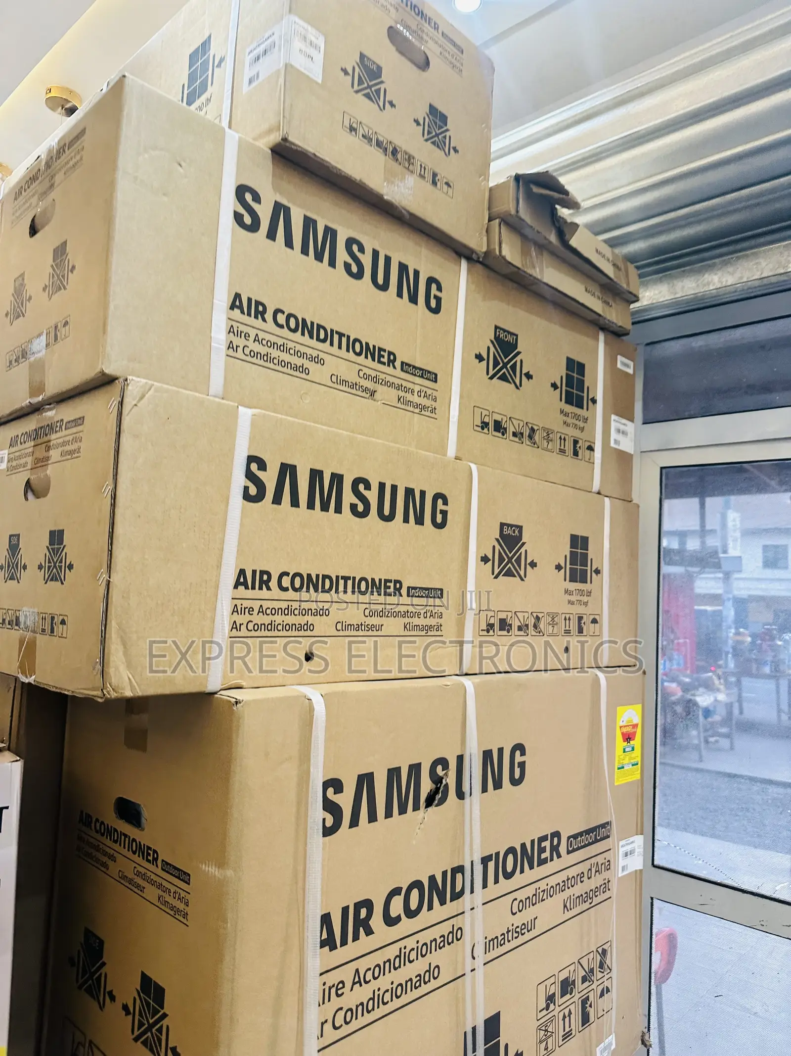 Fabulous New White Air Conditioner Samsung 2hp Split R410