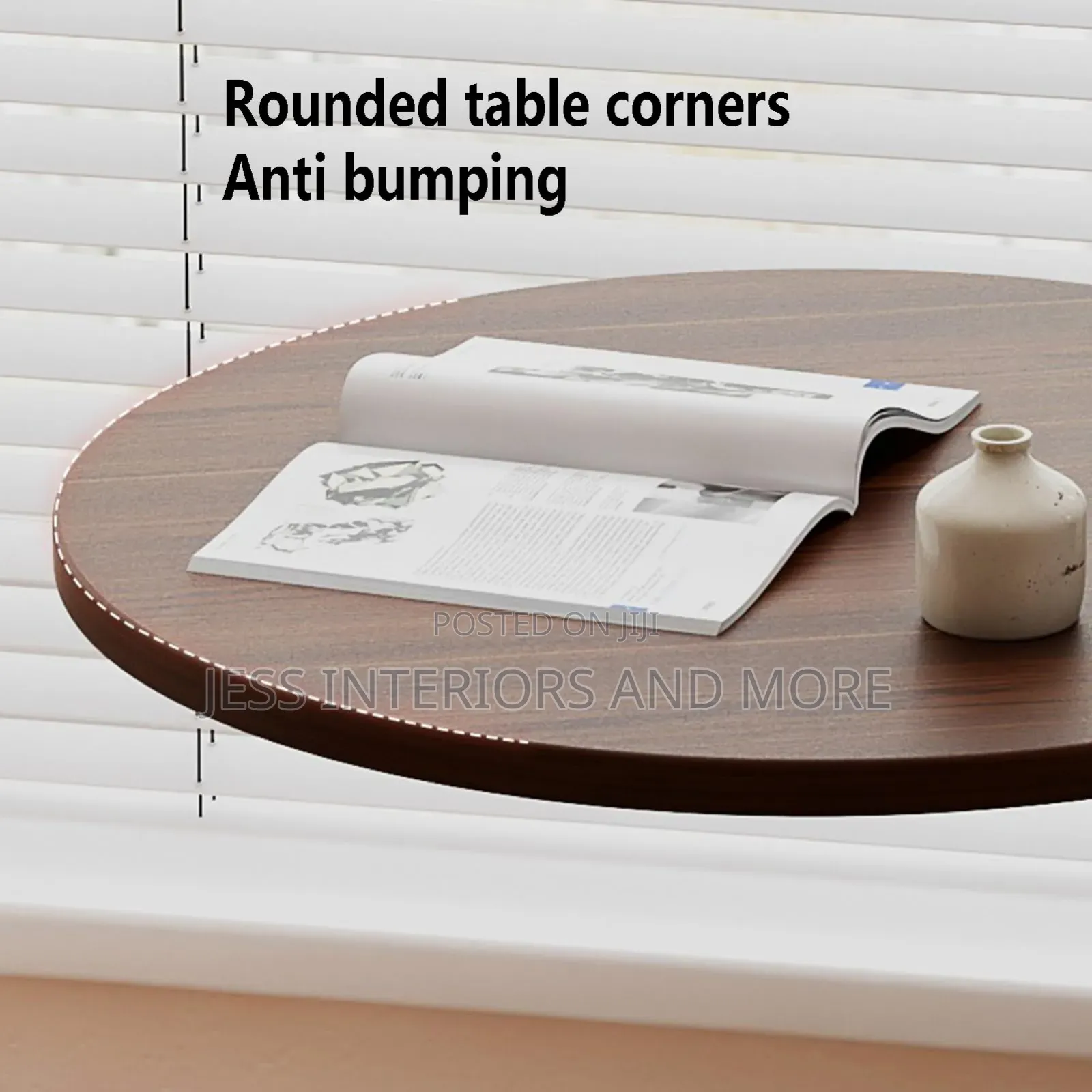 C-Shaped Side Table