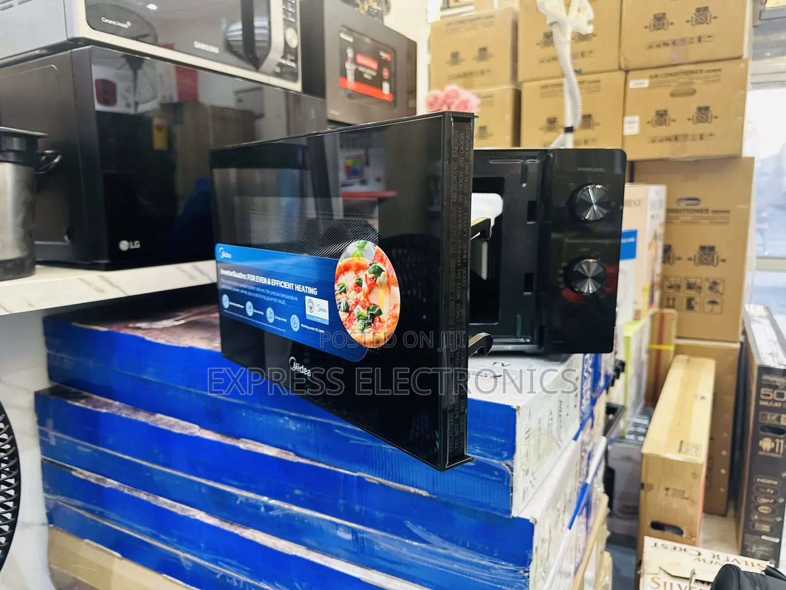 Microwave Oven Black 20L 