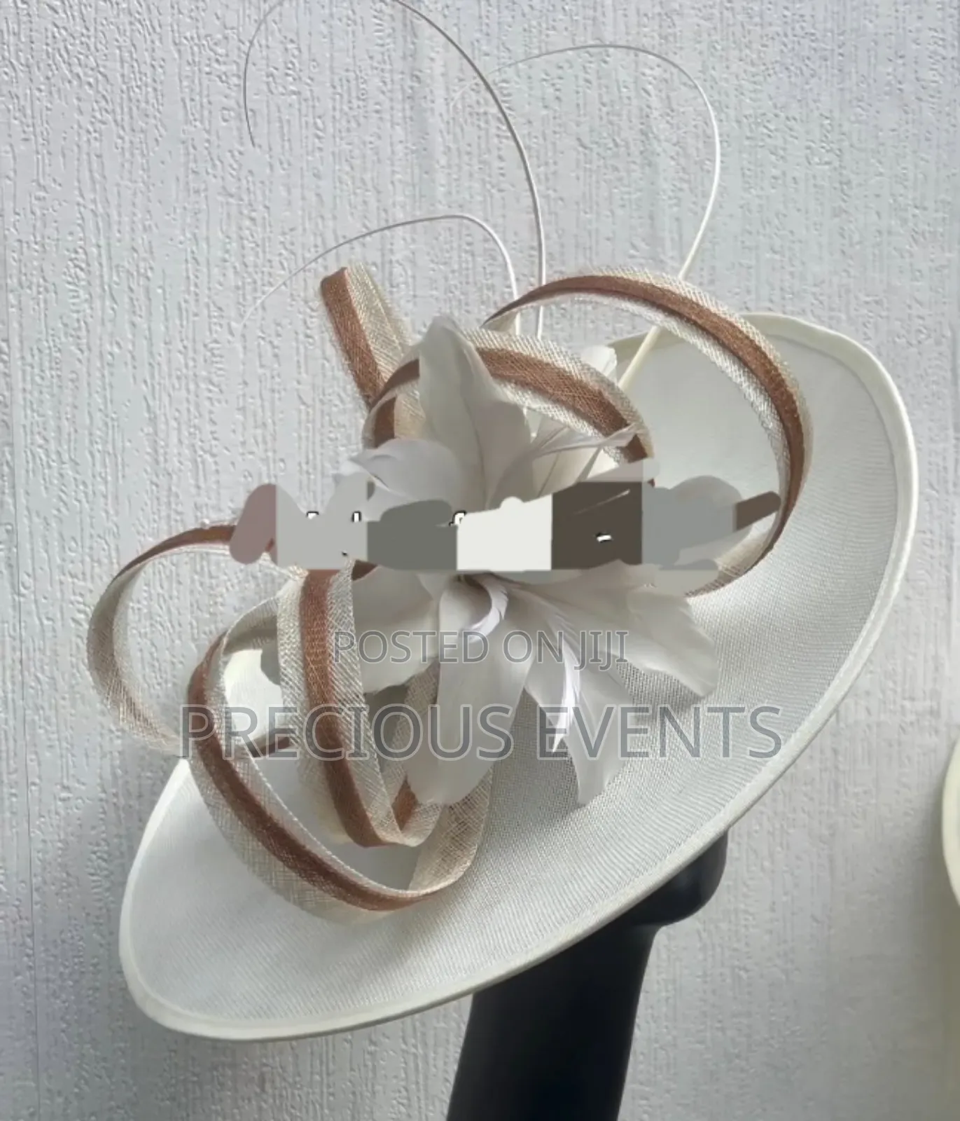 White N Cream Fascinators