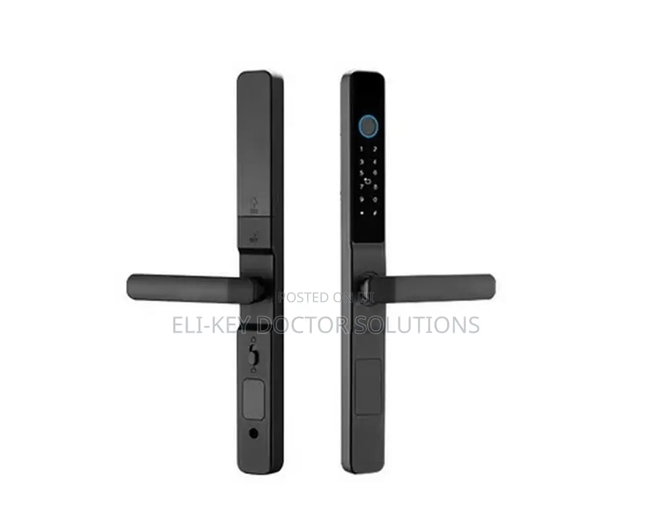 Waterproof Smart Door Lock for Glass Doors, Hotels- Tuya App