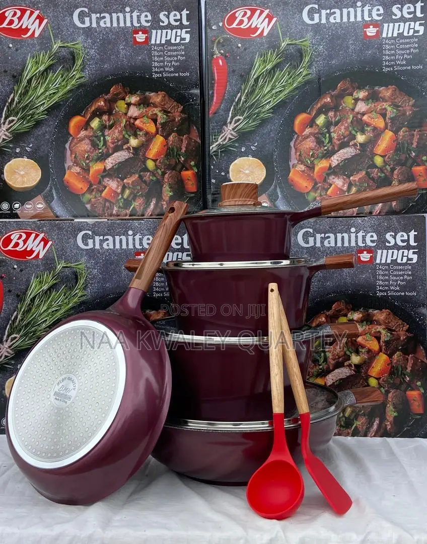 11pcs Lefon Brand Nonstick Cookware Set