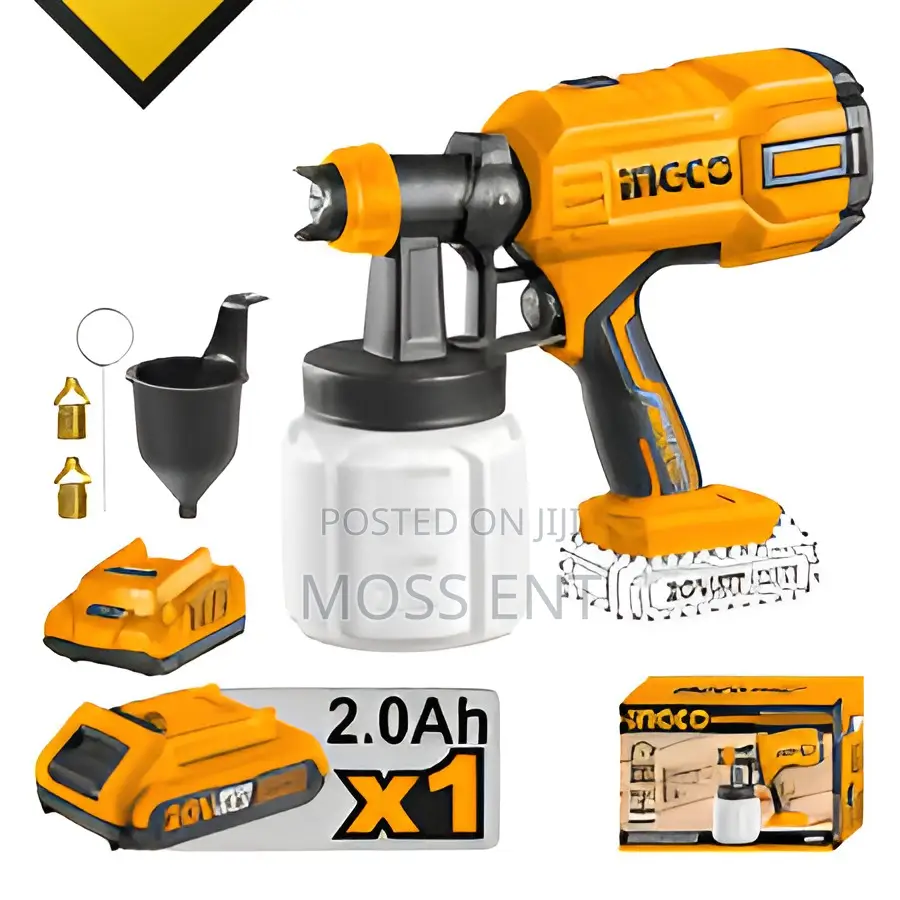 Lithium-Ion Spray Gun 20v + Battery - Csgli20406