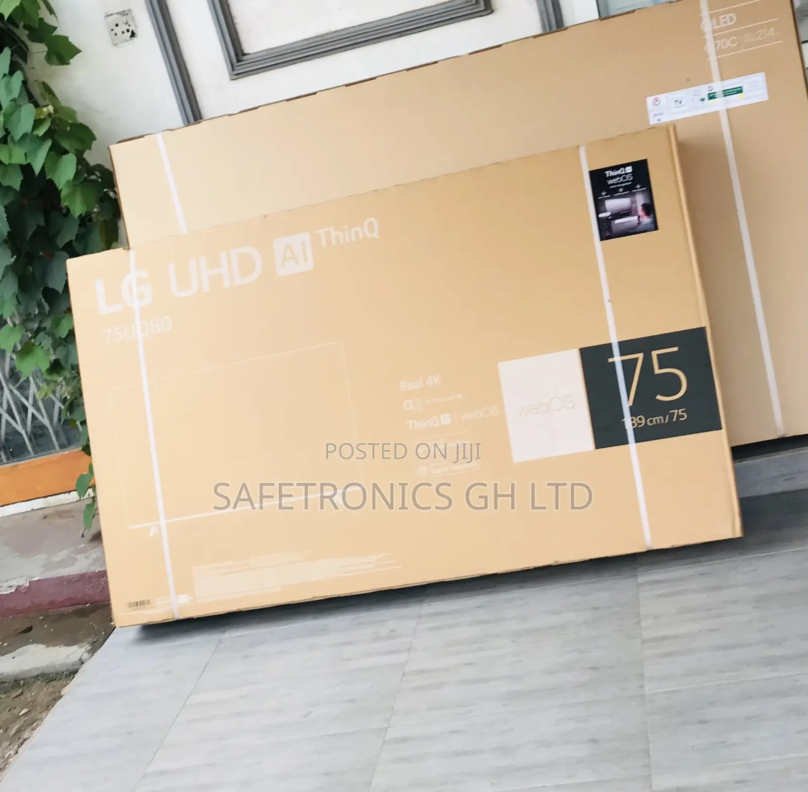 Ur78 Lg 75”Led Uhd Smart Crystal Tv