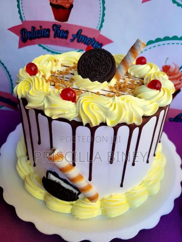 Yummy Whipped Cream Cake