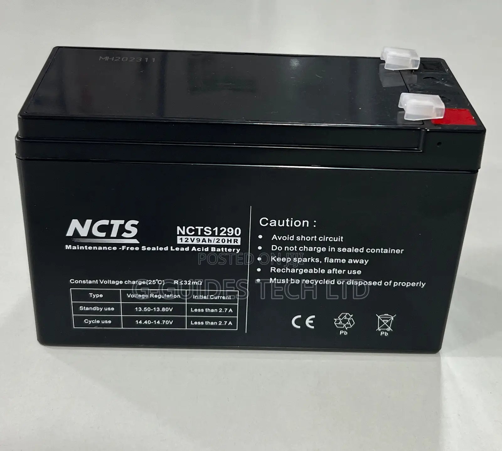 Ncts 12v 9ah Ups Battery, 12v-9ah Sealed Lead Acid Battery