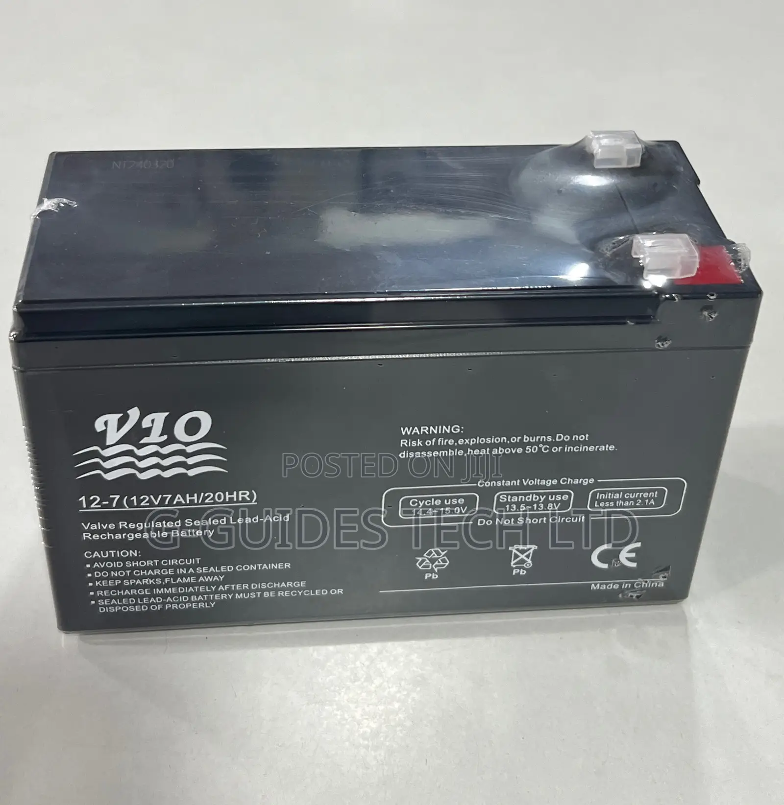 Vio 12v 7ah Ups Battery, 12v 7ah Sealed Lead-acid Battery