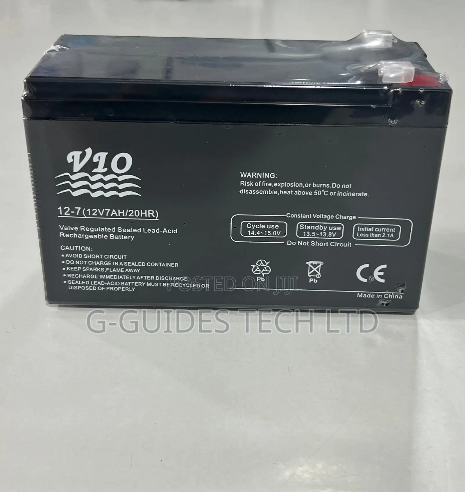 Vio 12v 7ah Ups Battery, 12v 7ah Sealed Lead-acid Battery