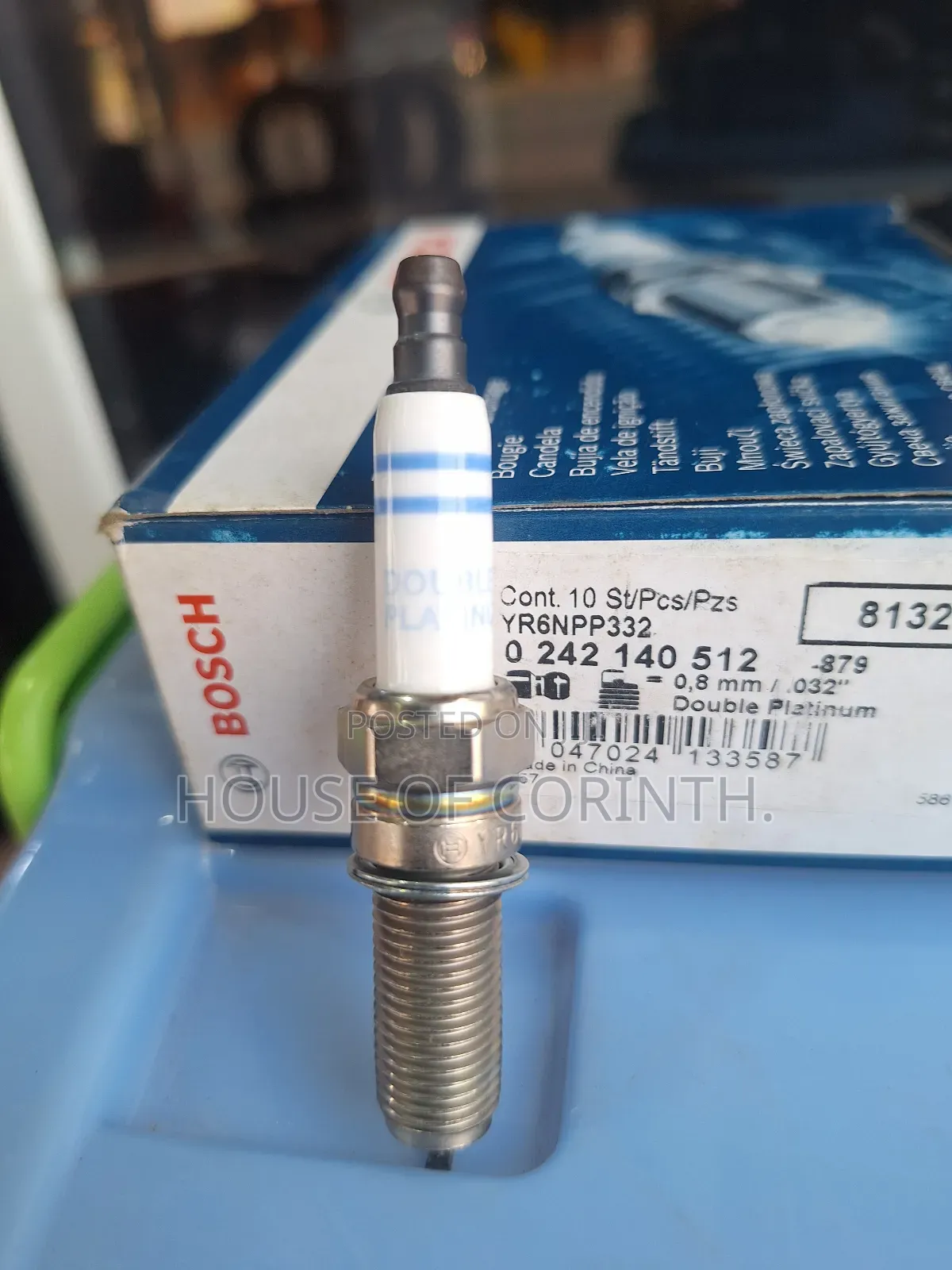 Bosch Plugs YR6NPP332 -Doubl Platinum. Mercedes, Hyundai,Kia