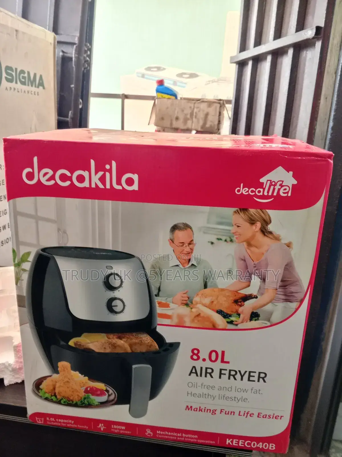 Quality and Affordable Decakila Air Fryer Fryer