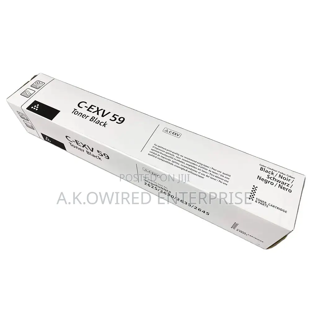 Canon C-Exv59 Black Original Toner Cartridge