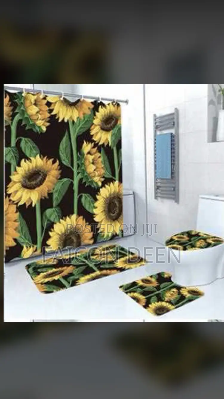 Luxury Original 4 in One Bathroom Set Mats(In Diff Colors