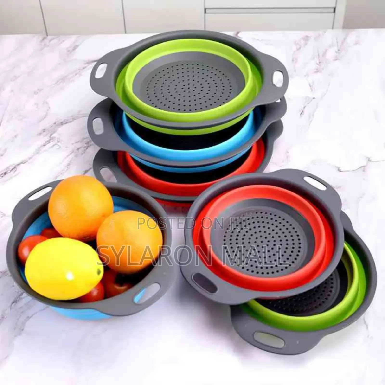 2pcs Silicon Collander