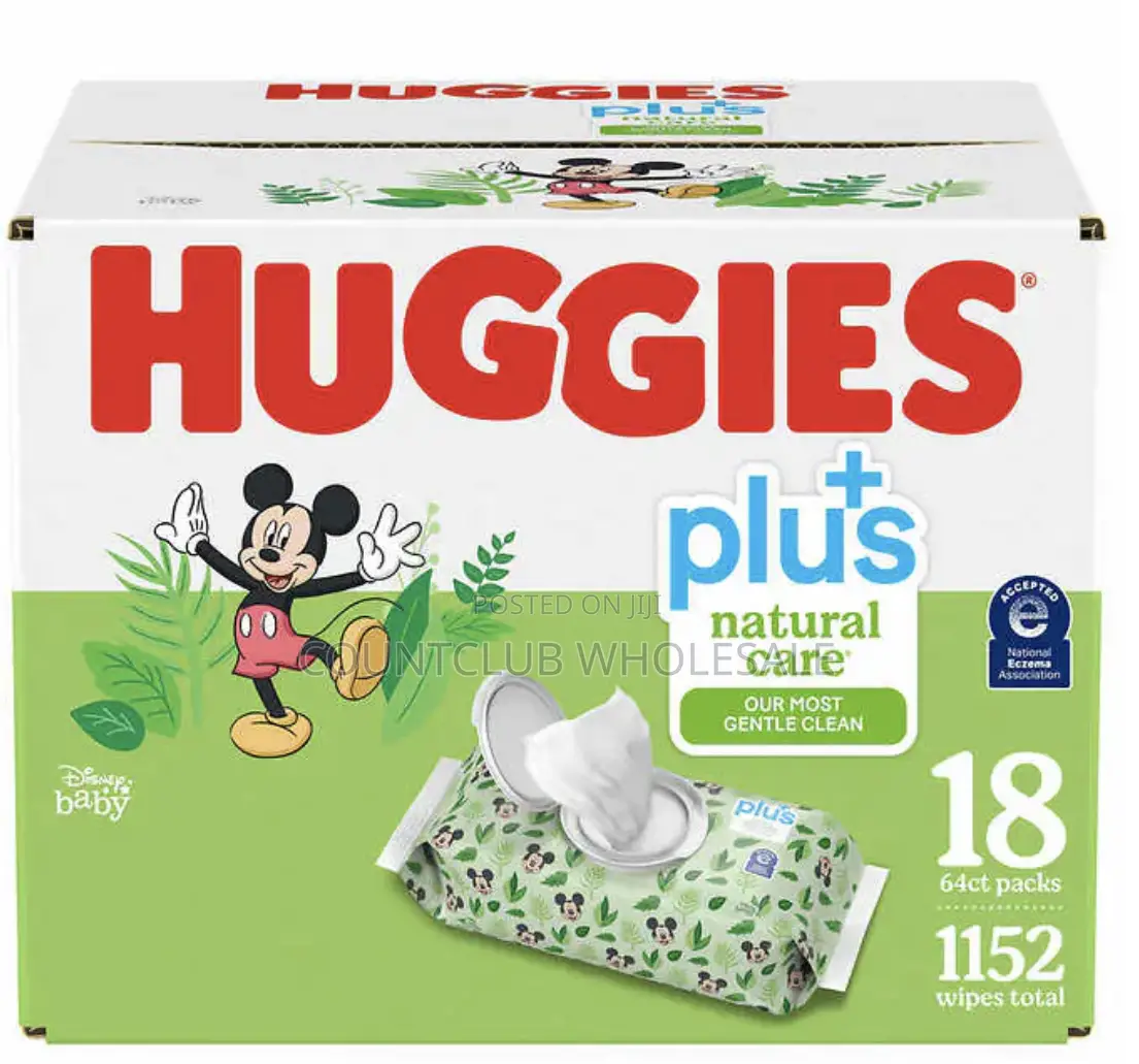 Huggies Natural Care Wipes 1152