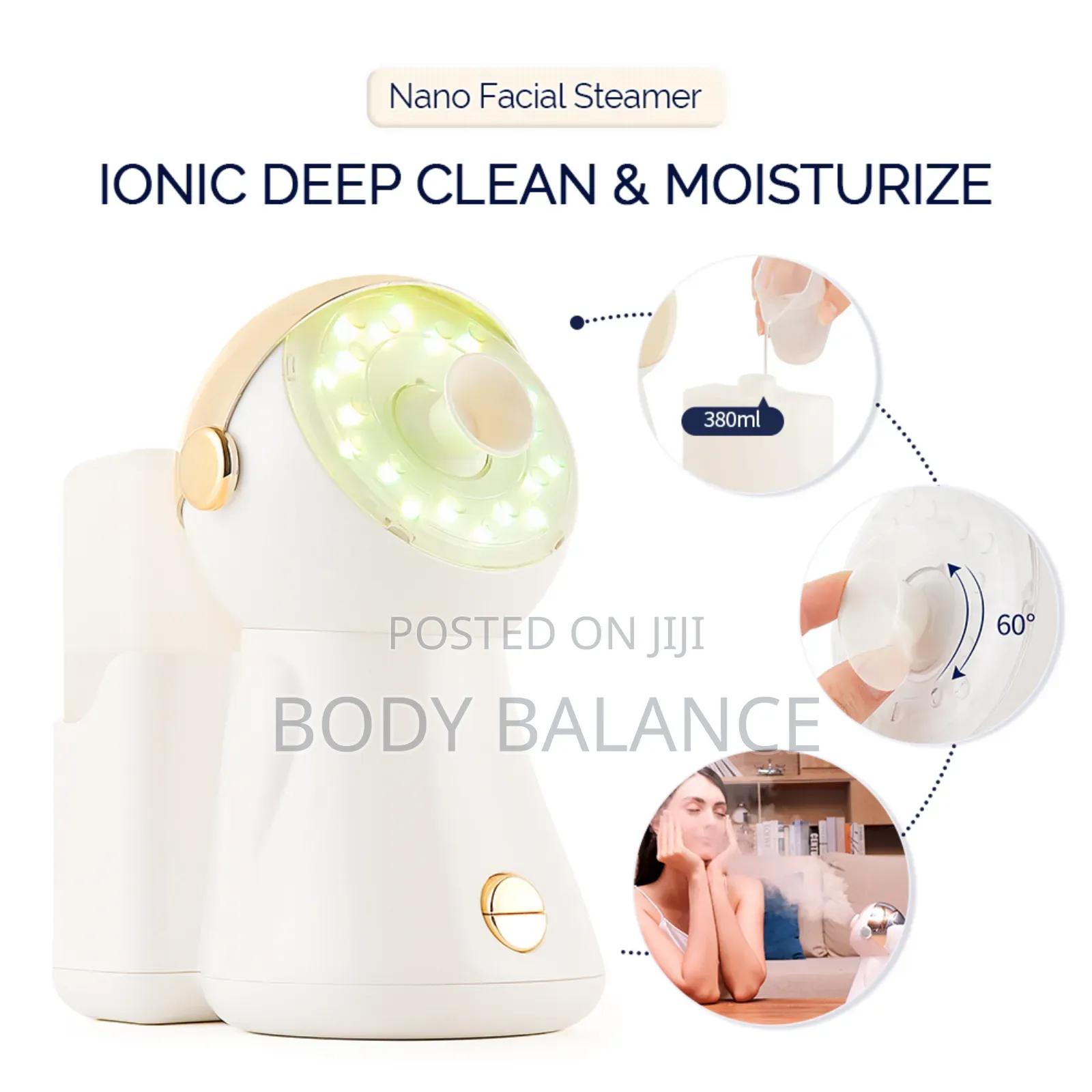 Facial Steamer and Moisturizer