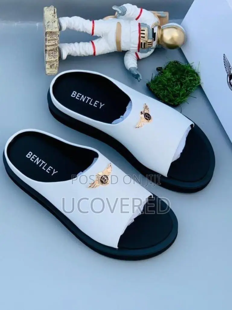 Bentley Real Leather Slippers
