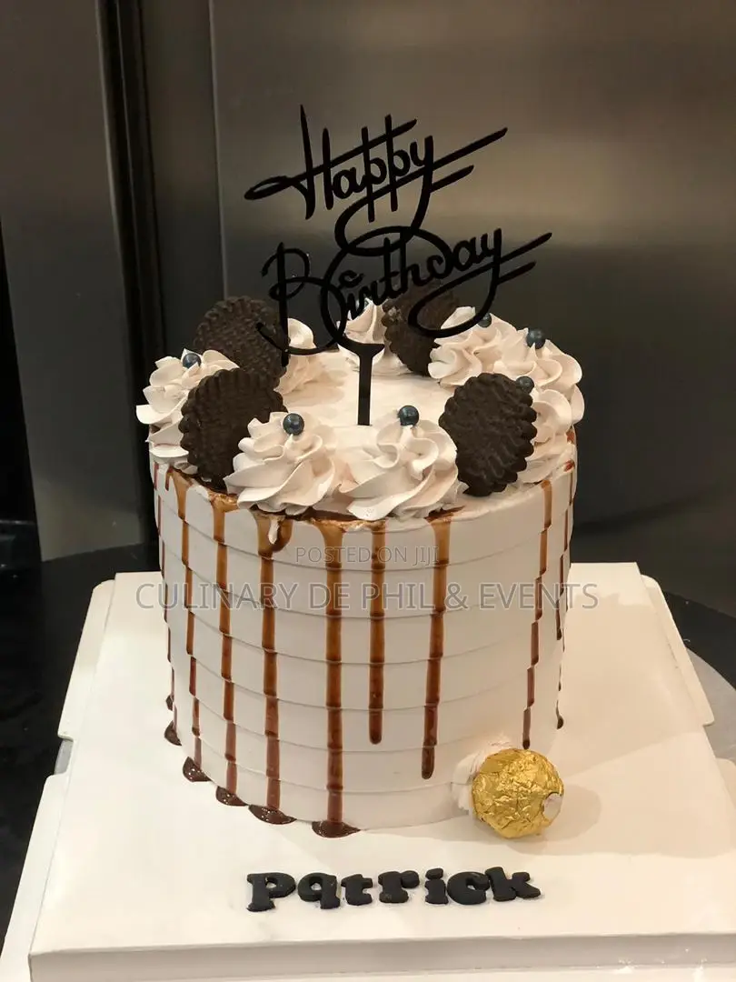 Chocolate Whipped N Drip Cake
