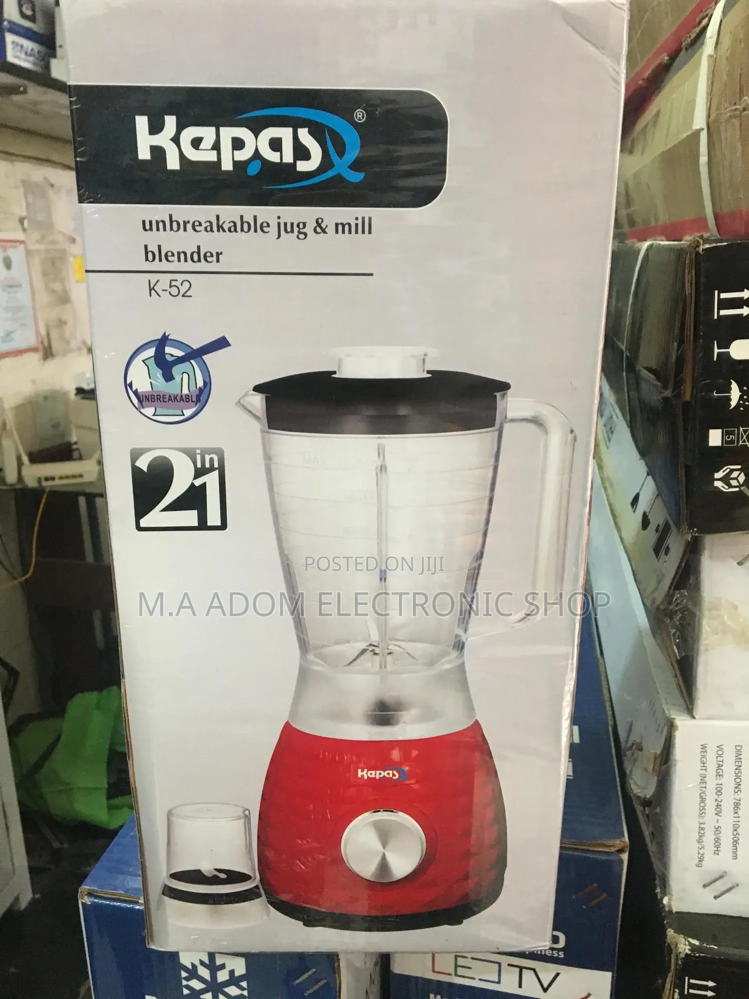 Kepas 2 In 1 Blender