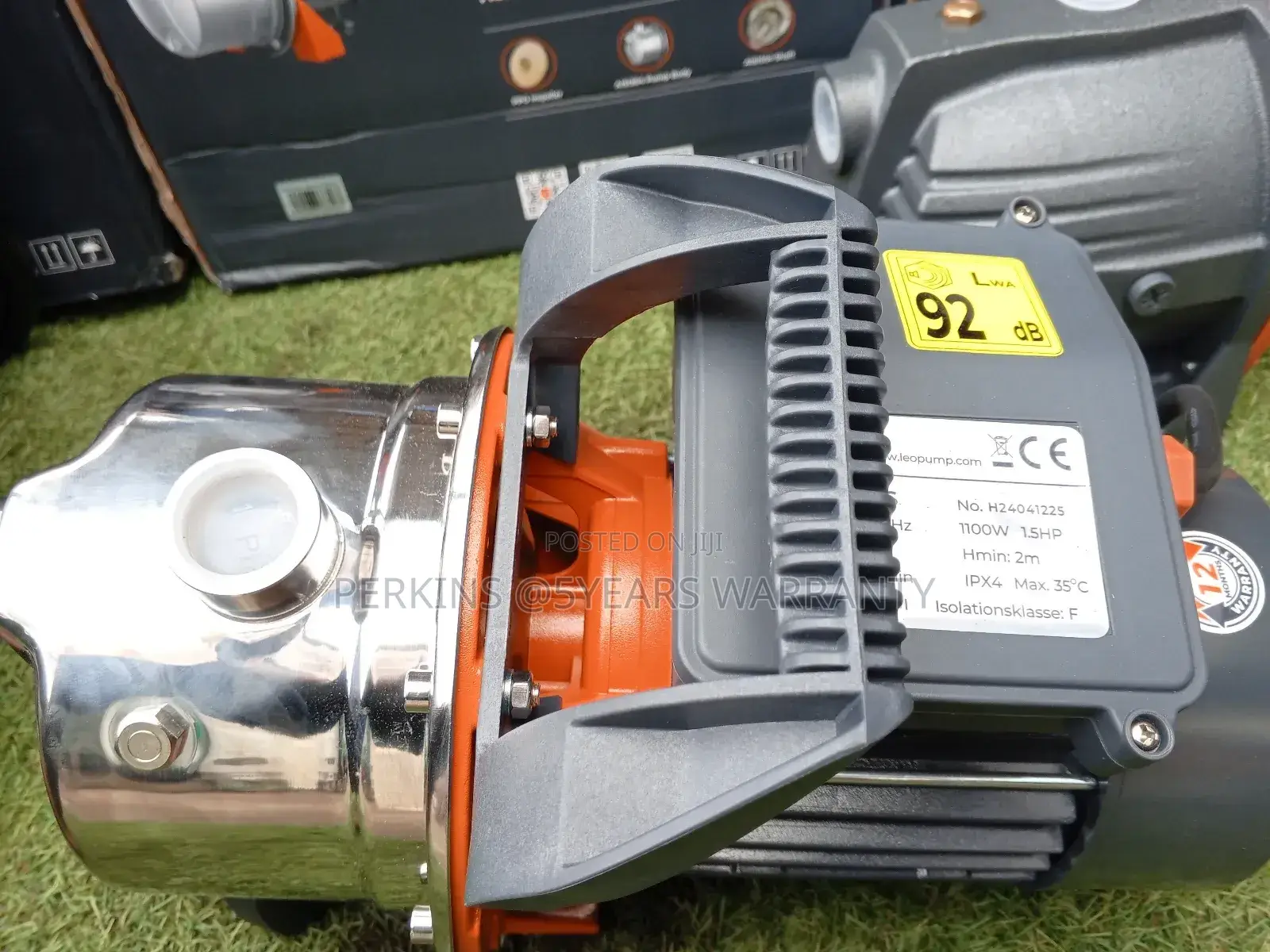 Water Pump Stainless Steel 1.5hp